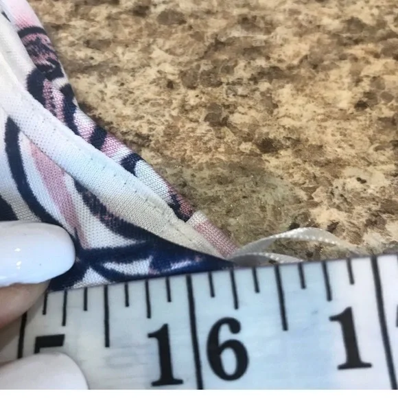 Nina Leonard Navy and Ivory Paisley Sleeveless Maxi Dress - Picture 5 of 9